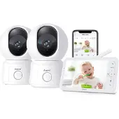 Arenti 2MP/1080P WiFi Baby Kit w. dual cameras+LCD