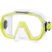 Tusa Tauchmaske M1003 Freedom Elite - Klar - Gelb