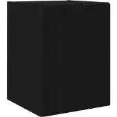 vidaXL TV-Wandschrank Schwarz 30 x 31 x 40 cm Holzwerkstoff