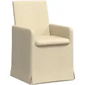 vidaXL Esszimmerstühle 2 Stk. Stoff Creme 57 x 67 x 95 cm
