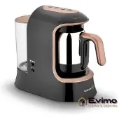 Korkmaz Kahvekolik Aqua Koffeemaschine 1,2 l Rosegold für 10 Tassen