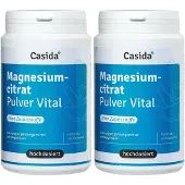 Casida Magnesiumcitrat Pulver Vital 2x 2x200 g