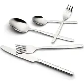 Echtwerk Tafelbesteck Positano, 30tlg für 6 Personen, Edelstahl 18/10 glänzend