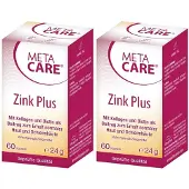 Metacare Meta-Care Zink+ Kapseln 2x 2x60 St