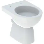 Geberit Stand-WC Keramag / Renova Tiefspler mit Splrand wei KeraTect Spezialglasur ohne WC-Sitz