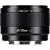 7artisans AF 25mm F/1.8 APS-C Fuji FX-Mount Schwarz
