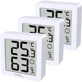 Technoline Thermo-Hygrometer WS9425 3er Set weiß