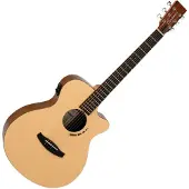Tanglewood TM4CE Metropolitan Super Folk Elektroakustisch Koa