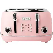 Haden Heritage English Rose 4 Scheiben Toaster, rosa