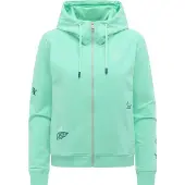 Ragwear Sweatjacke "Parya Embro" Damen Zipper mit Stickereien