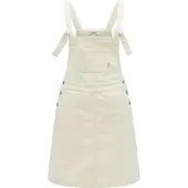 Ragwear Cordkleid "Cordkleid Zekke Cordy", Damen, Gr. M, N-Gr, beige (ivory), Obermaterial: 98% Baumwolle CO. 2% Elasthan EL., Kleider Cordkleid