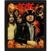 Pyramid Ac/Dc Cadre 3d Lenticulaire Highway To Hell