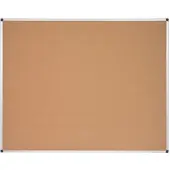 BI-Office Pinnwand Maya CA1516170, braun, aus Kork, mit Aluminiumrahmen, 150 x 100 cm