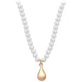 NAEMI Women Necklace in Rose Gold White | Gr.: onesize