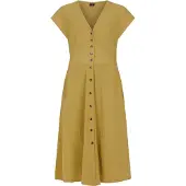 Protest Nieve Kurzarm Midi-kleid