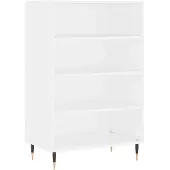 vidaXL Highboard Weiß 57x35x90 cm Holzwerkstoff