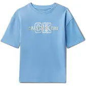 Calvin Klein Jeans T-Shirt LVCKSJA11B Himmelblau Regular Fit