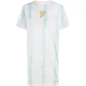 O'Neill Shirtkleid "WOTW T-SHIRT DRESS", Damen, Gr. S (36), N-Gr, weiß (weiß, neutral), Obermaterial: 100% Baumwolle, Kleider Shirtkleid, aus Baumwolle, locker geschnitten
