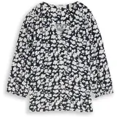 Tom Tailor Klassische Bluse mit All-Over Print