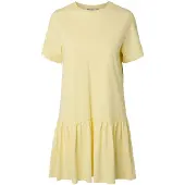 Pieces Pcdisso Midikleid | Gelb | M