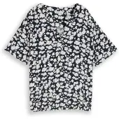 Tom Tailor Klassische Bluse "Regular" mit All-Over Print