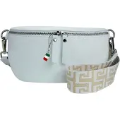 Florence Gürteltasche Leder weiß, mehrfarbig ca. 25cm | Gr.: onesize