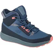4F Kids DCX-22 Snow Boots 4FJAW22FWINF009-34S, Winterschuhe, für Mädchen, Blau, Größe: 32