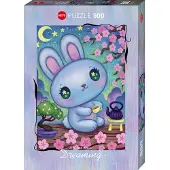 Heye Puzzle BUNNY ZEN GARDEN, HEYE Puzzle von Rie Tokimatsu