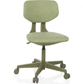 Hjh OFFICE Kinderdrehstuhl KID COLORE Schreibtischstuhl für Kinder höhenverstellbar ohne Armlehnen Stoff