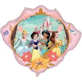 Globos Nordic Disney Prinzessinnenschloss Folienballon 80x70 cm