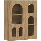 vidaXL Hängeschrank ELST Artisan-Eiche 59 x 20 x 71,5 cm Holzwerkstoff