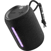 Music Sound Hype 10, Kabellos, 0,15 m, Schwarz, Wasserdicht, Universal, Integrierte Batterie