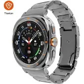 FIXED Tytanowy pasekFIXEDTitanium Pasek do smartwatcha Samsung Galaxy Watch Ultra, naturalny tytan
