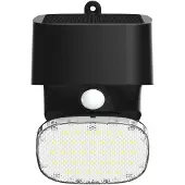 Lumisky BRILOCK 1500LM Solar-Sensor-Wandleuchte Plastik Schwarz
