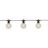 Star Trading 476-39, Leichte Dekorationskette, Schwarz, Weiß, Polyvinylchlorid (PVC), Ambiente, Ausrichtung, Universal, IP44