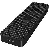 Raidsonic IB-1820M-C31, SSD-Gehäuse, M.2, M.2, 10 Gbit/s, USB Anschluss, Anthrazit, Schwarz