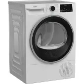 Beko B5T68219, Freistehend, Frontlader, Hybrid, Weiß, Drehregler, Berührung, Hinten