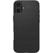 Spigen Apple iPhone 16 Hülle - Silikon - - Backcover/Soft Case - Schwarz