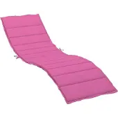 Syfax Sonnenliegen-Auflage Rosa Oxford-Gewebe