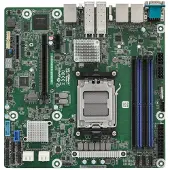 Asrock B650D4U3-2L2Q/BCM, AMD, Sockel AM5, AMD EPYC 4004, AMD Ryzen 7000 Series, AMD Ryzen 8000 Series, AMD Ryzen 9000 Series, DDR5-SDRAM, 48 GB, DIMM