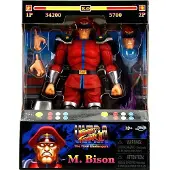 Jada Street Fighter II M. Bison 6" Figure