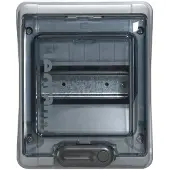 Legrand 601976 AP Feuchtraumverteiler Plexo³ IP65 IK09 1-reihig 6Module
