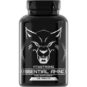 Vitastrong EAA Essenzielle Aminosäuren , 8 EAA mit BCAAs Verzweigtkettige Aminosäuren Leucin, L-Lysin, L-Tryptophan, 120 Tabletten für Pre-Workout, Intra-Workout, Post-Workout