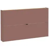 Premium Living Hängeschuhschrank Ameca Braun/Eichefarben