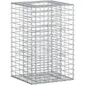 vidaXL Gabionen Hochbeet Silber
