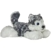 Aurora Mini Flopsies Mush Husky 20cm, Spieltiere