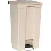 Rubbermaid FG614600BEIG, 87 l, Rechteckig, Hart-Polyethylen (HDPE), Beige, Terrasse, 410 mm