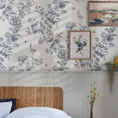 Joules Vliestapete "Honey Floral" geblümt glatt Design Tapeten
