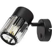 Rabalux 73059 Spots lampen Venaro E14 1x MAX 15 Metall Glas schwarz