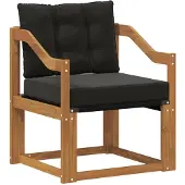 vidaXL 2 Stück Outdoor-Sofa Massivholz Akazie Natur